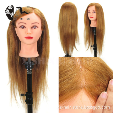 wholesale Good Quality Smooth hairdressing training mannequins teaching head